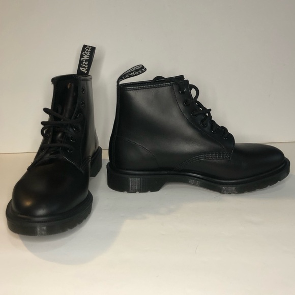 Dr. Martens 101 Brando Triple Black boots size 9 men’s 10 women’s brand new! - Picture 9 of 16